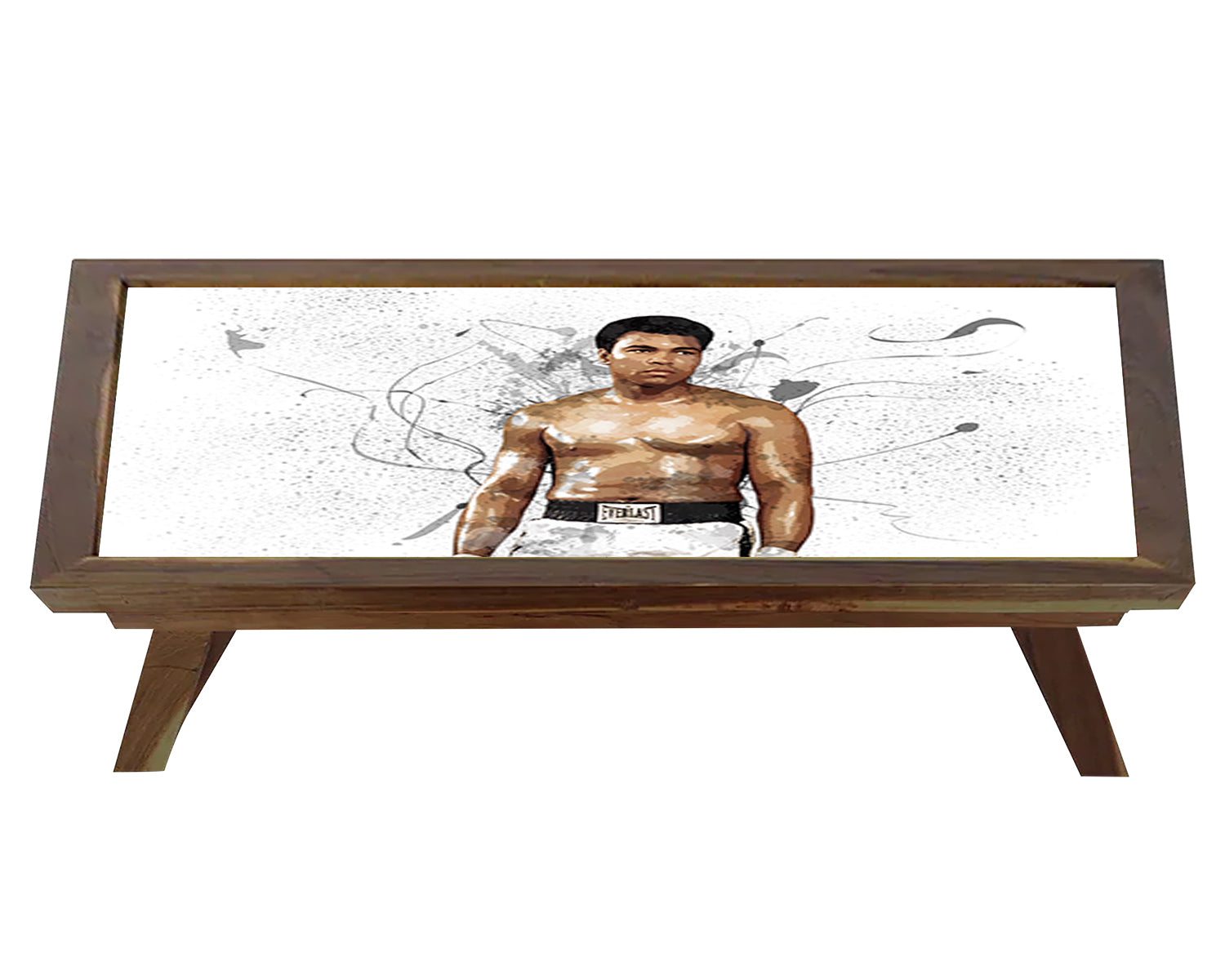 Muhammad Ali Splash Effect Coffee and Laptop Table 