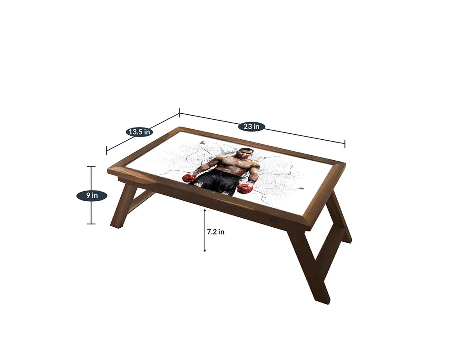 Mike Tyson Splash Effect Coffee and Laptop Table 