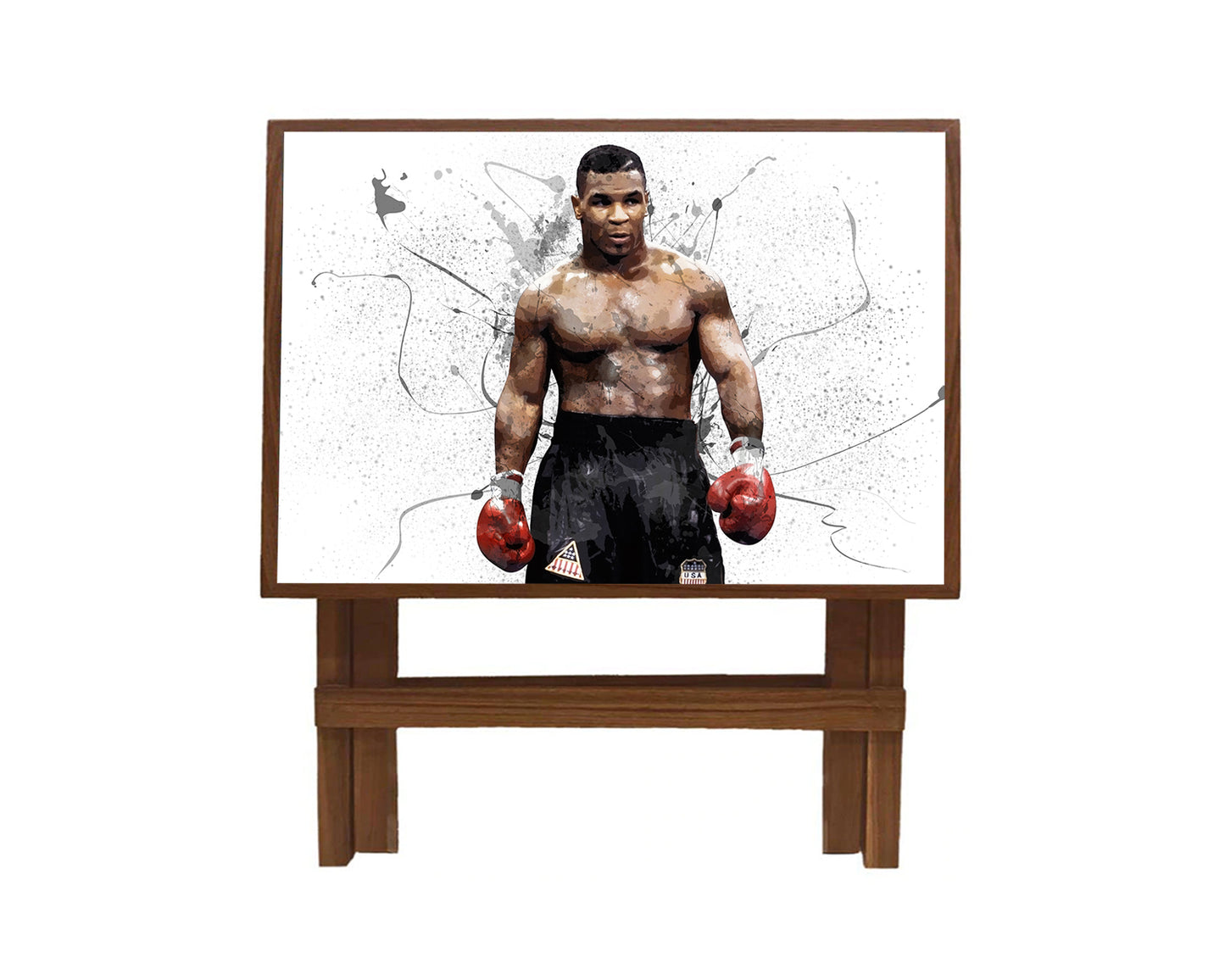 Mike Tyson Splash Effect Coffee and Laptop Table 