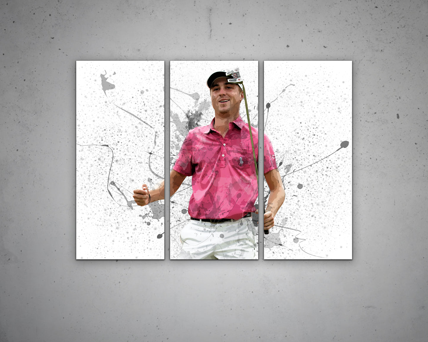 Justin Thomas Canvas Wall Art 