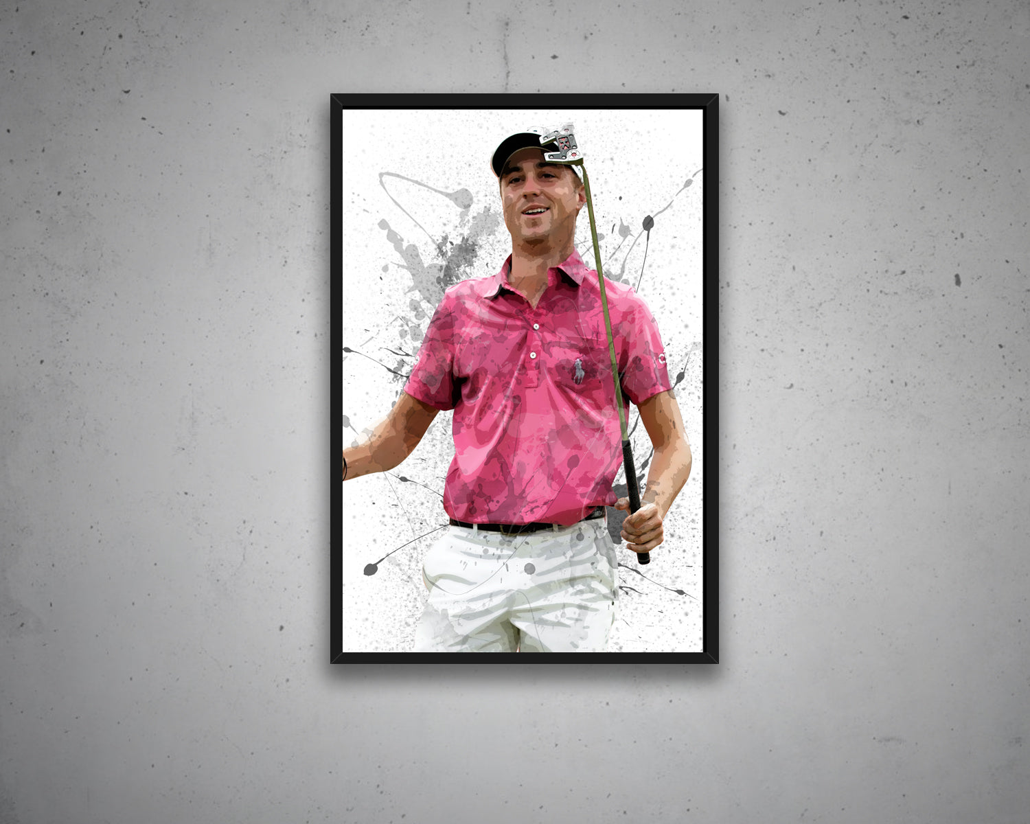 Justin Thomas Canvas Wall Art 