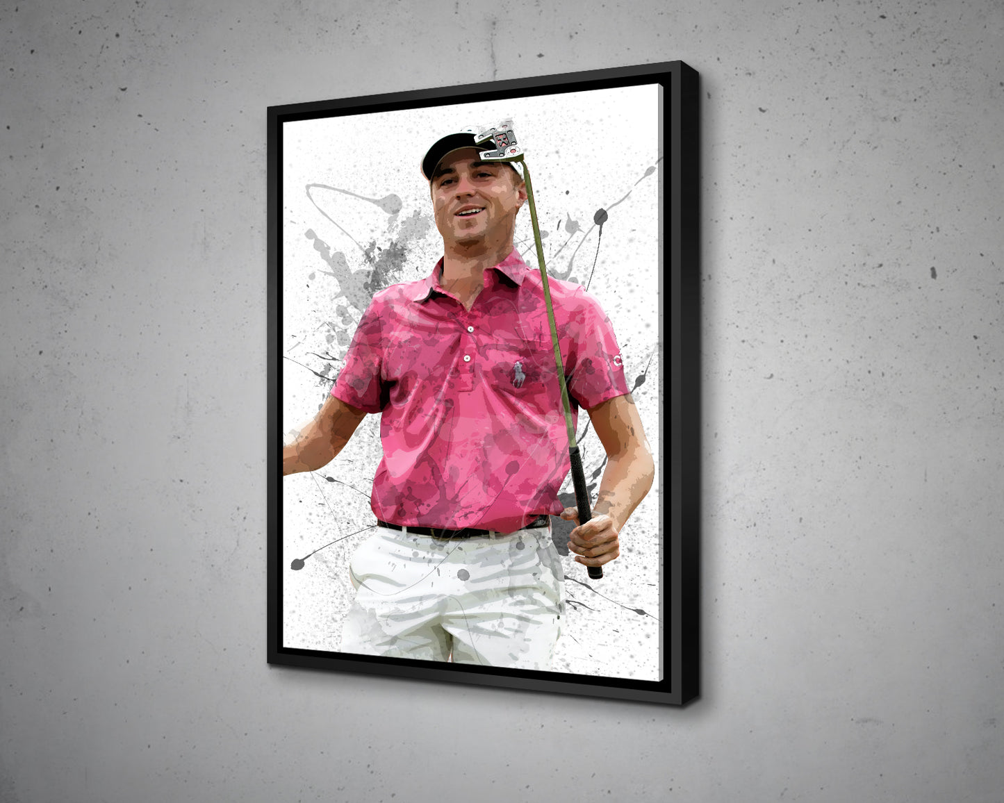 Justin Thomas Canvas Wall Art 