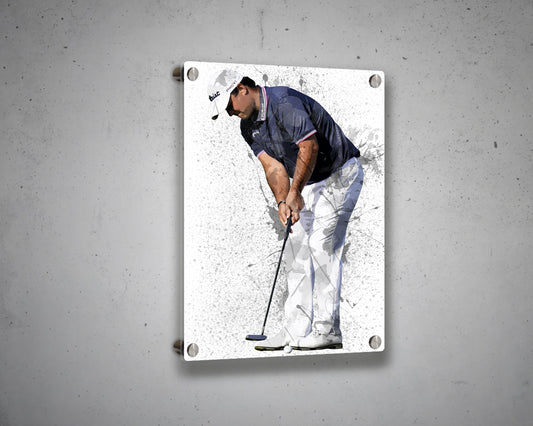 Patrick Reed Splash Effect Canvas Art
