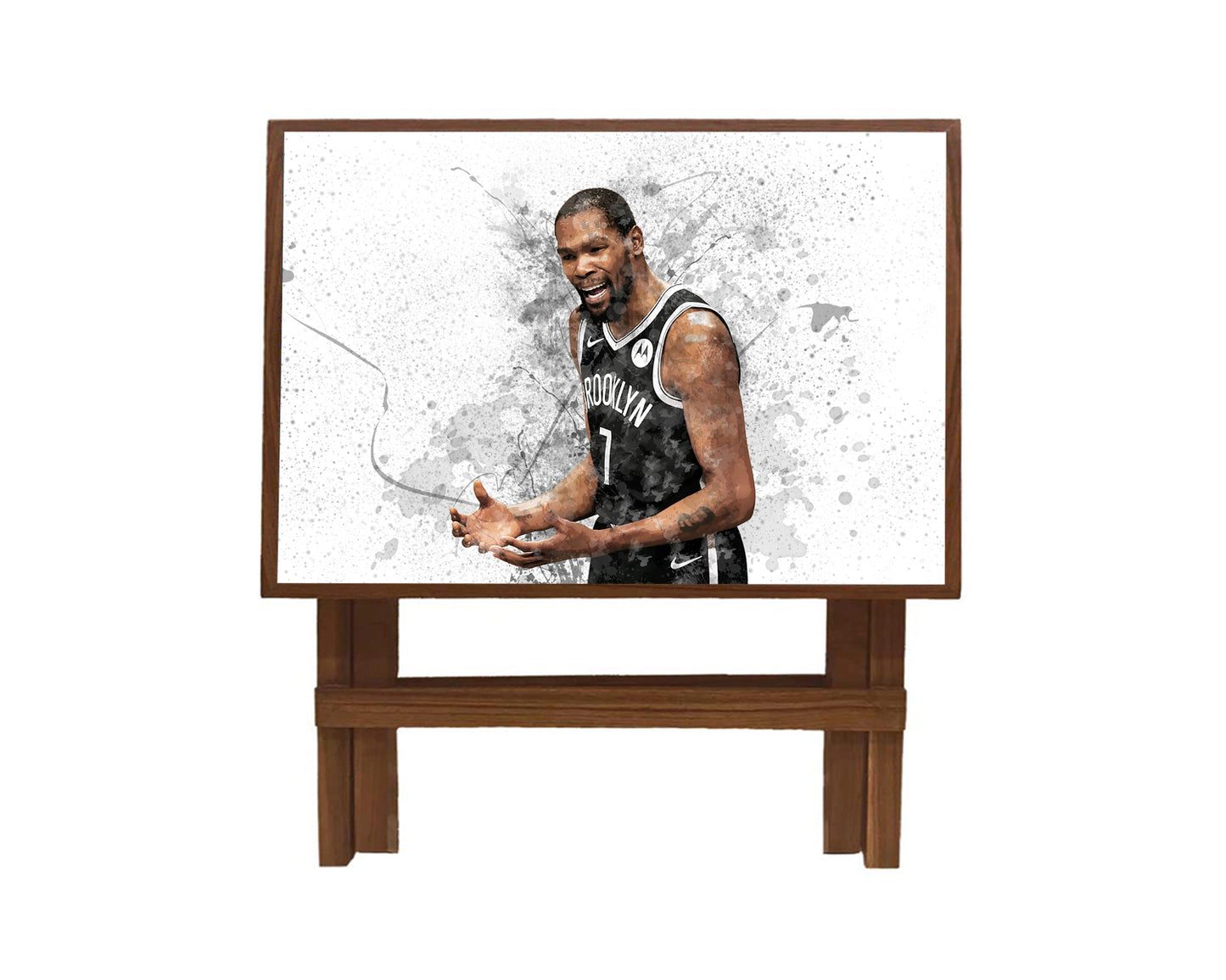 Kevin Durant Splash Effect Coffee and Laptop Table 