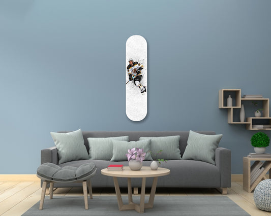 David Pastrnak Acrylic Skateboard Wall Art 