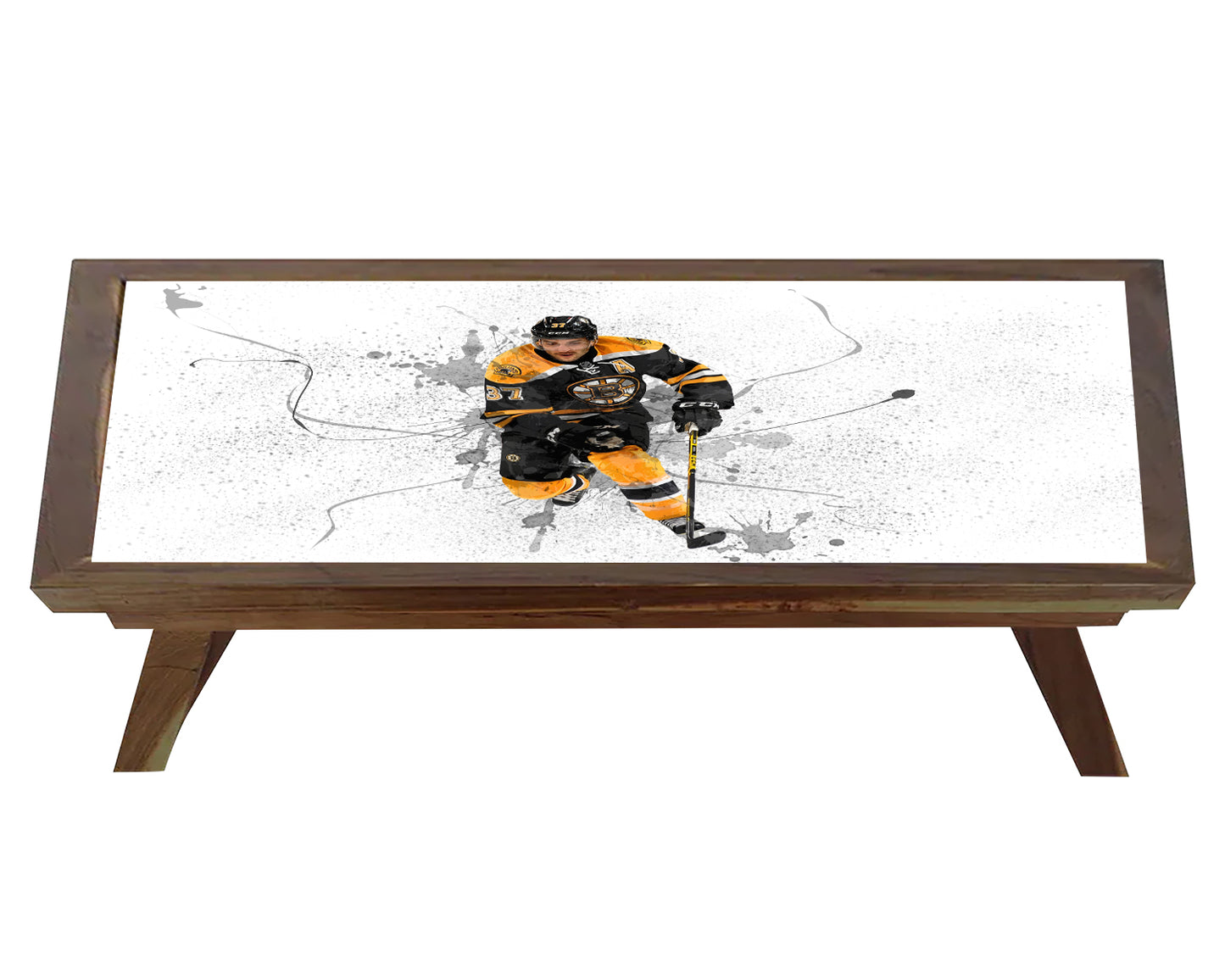 Patrice Bergeron Splash Effect Coffee and Laptop Table 