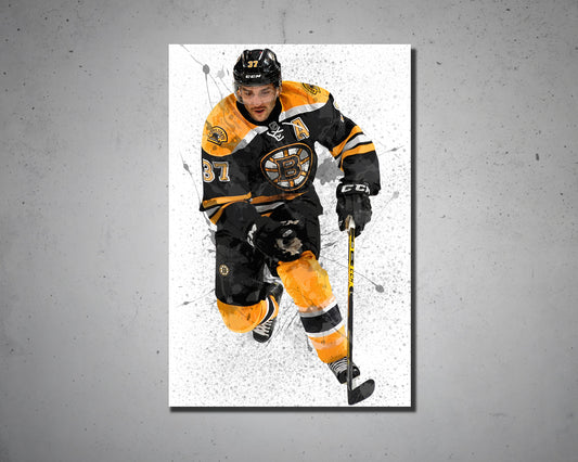 Patrice Bergeron Canvas Wall Art