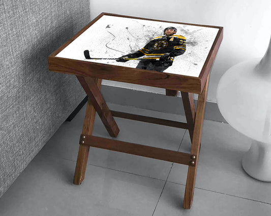 Patrice Bergeron Splash Effect Coffee and Laptop Table 