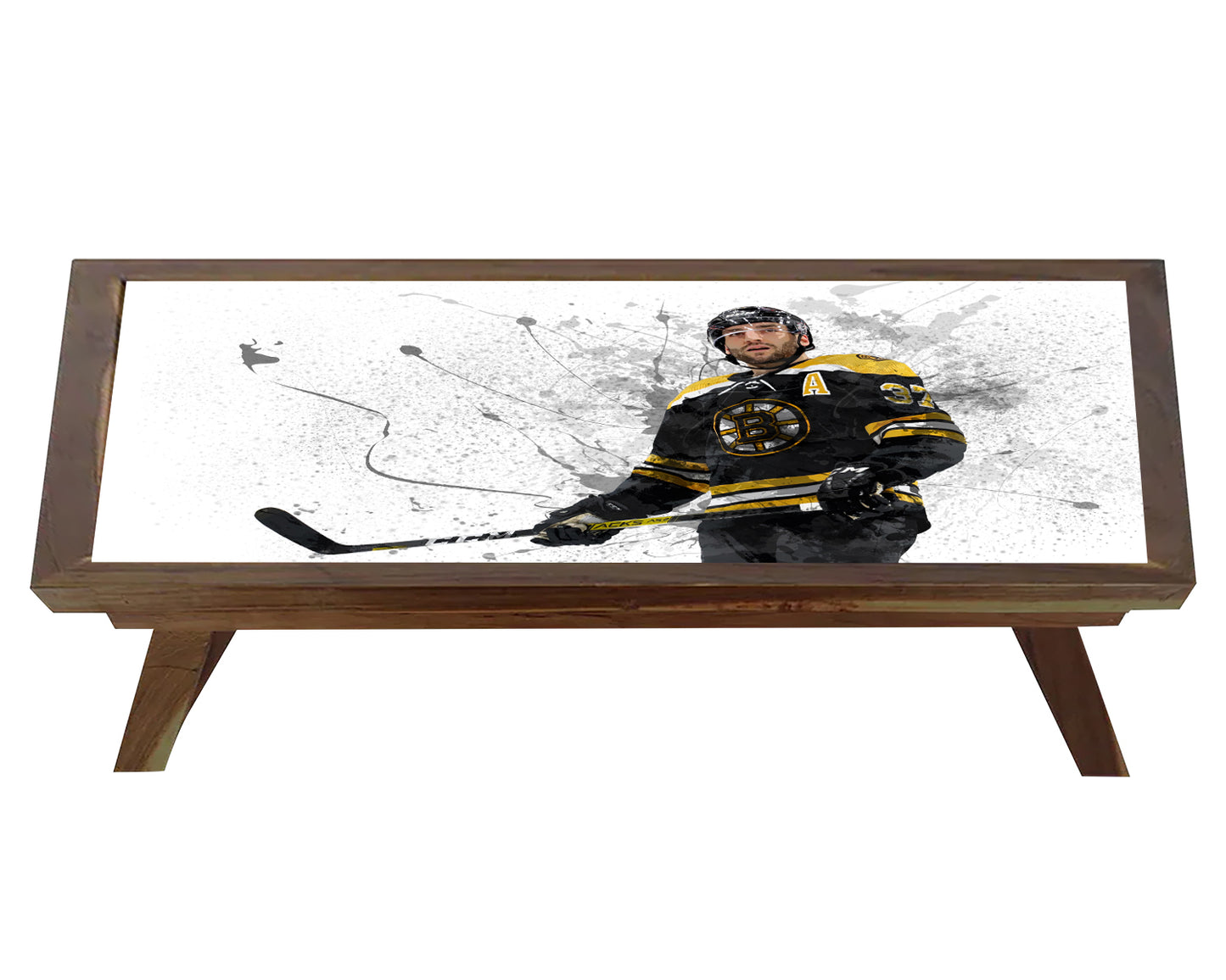 Patrice Bergeron Splash Effect Coffee and Laptop Table 