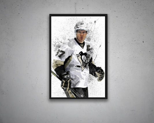 Sidney Crosby Canvas Wall Art