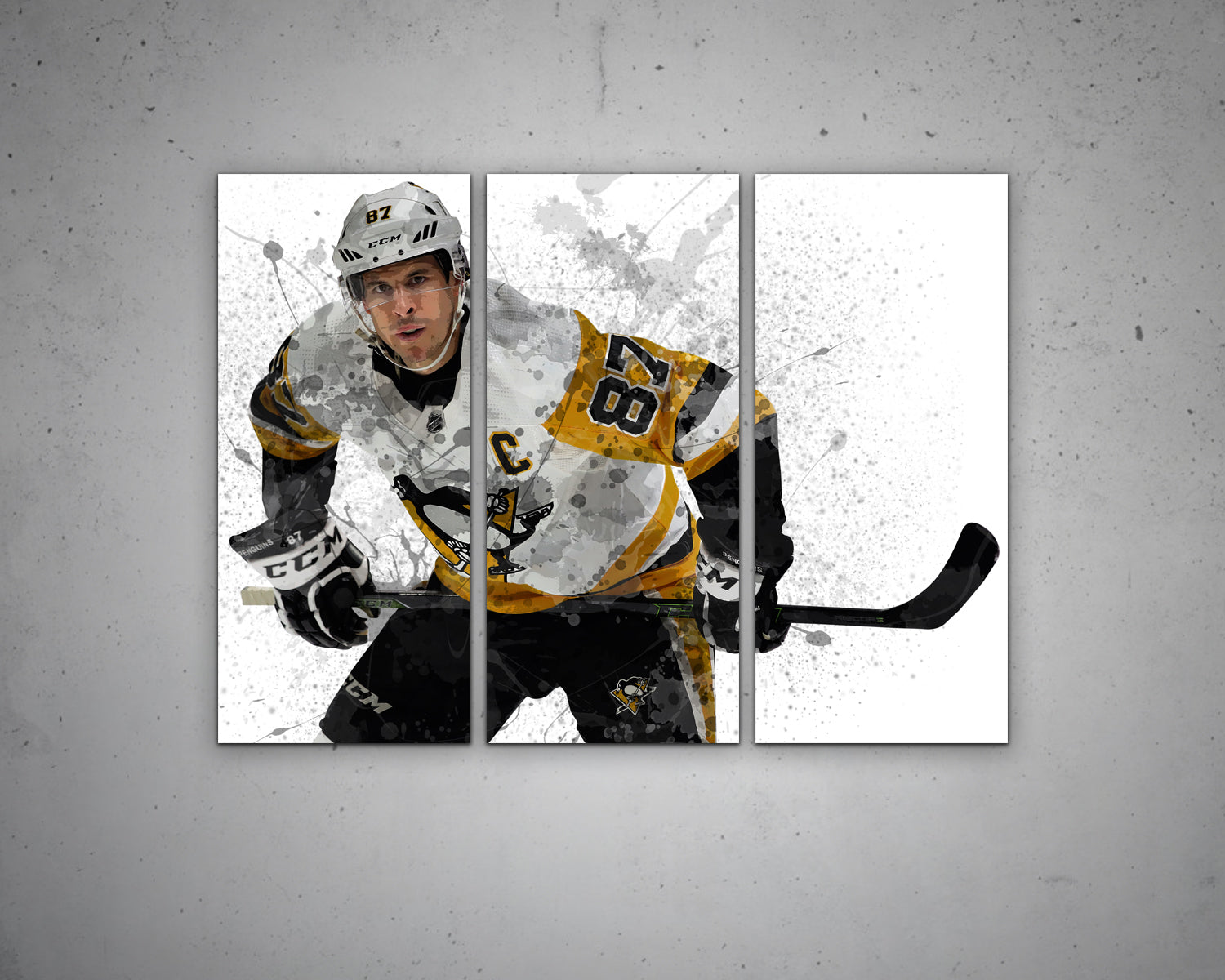 Sidney Crosby Canvas Wall Art 