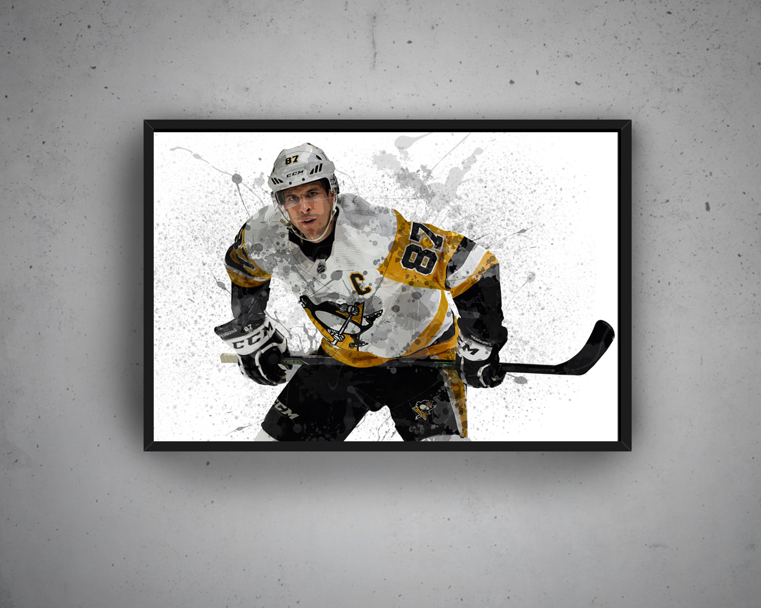 Sidney Crosby Canvas Wall Art 