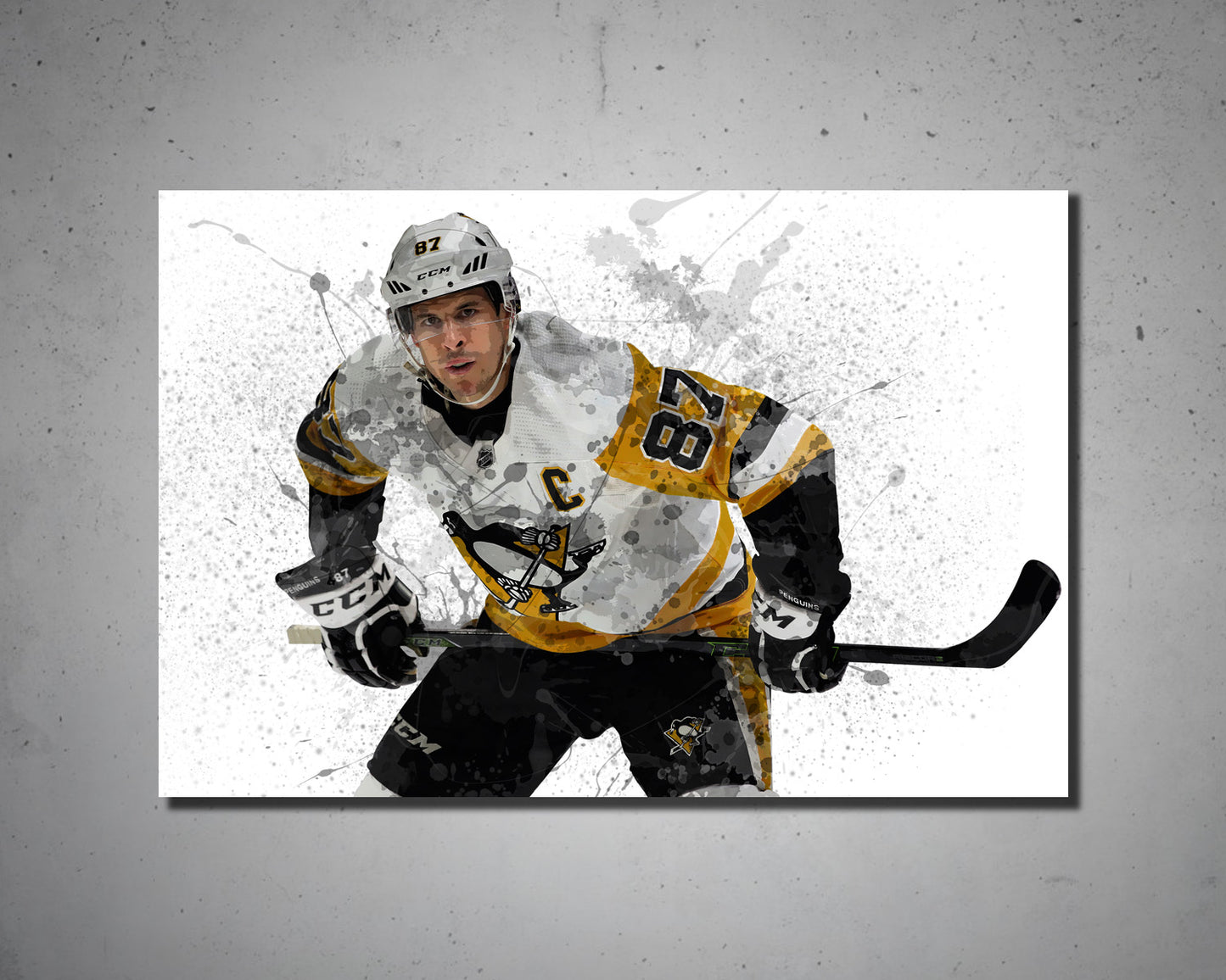 Sidney Crosby Canvas Wall Art 