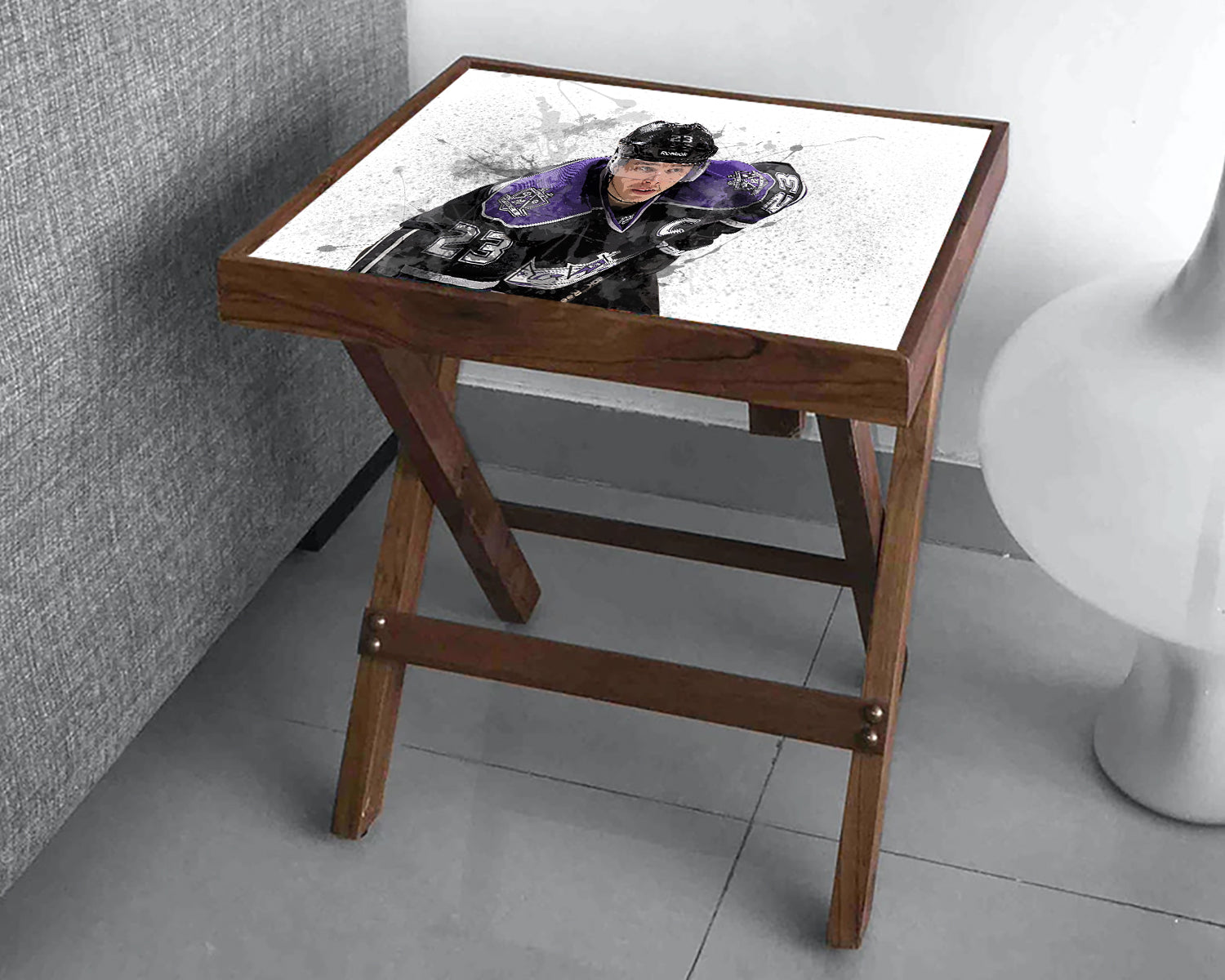 Dustin Wolf Splash Effect Coffee and Laptop Table 
