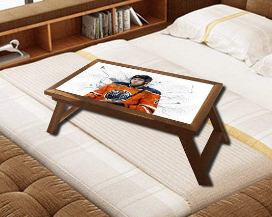 Leon Draisaitl Splash Effect Coffee and Laptop Table 