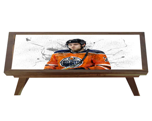 Leon Draisaitl Splash Effect Coffee and Laptop Table 