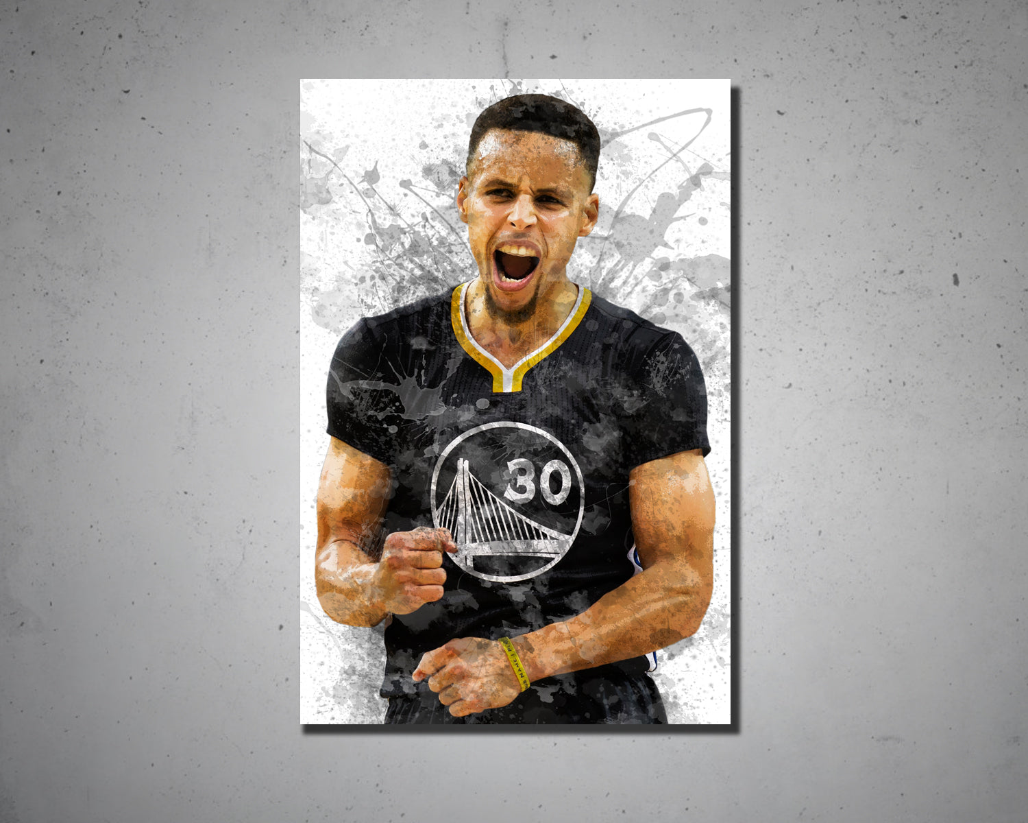 Stephen Curry Canvas Wall Art 