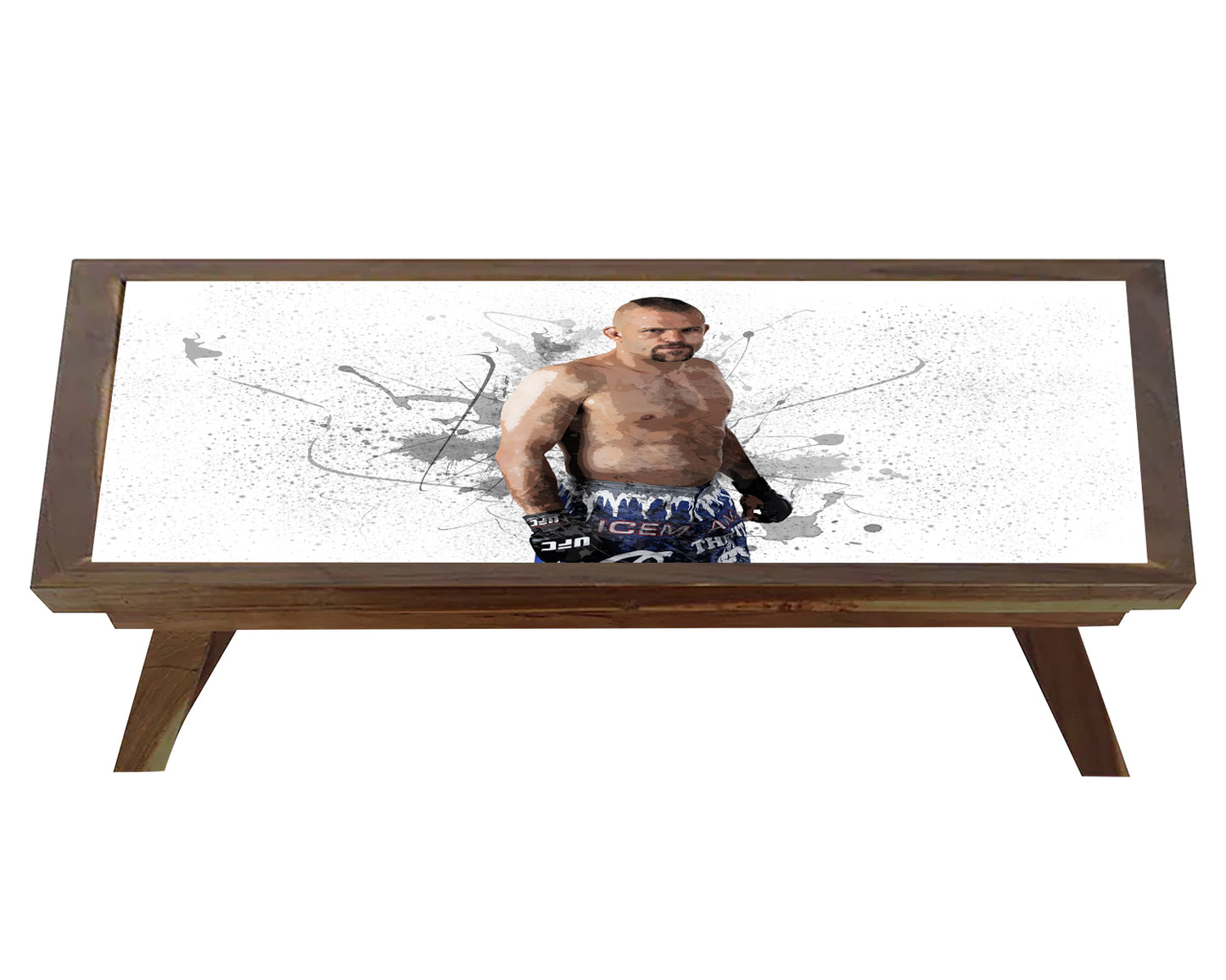 Chuck Liddell Splash Effect Coffee and Laptop Table 