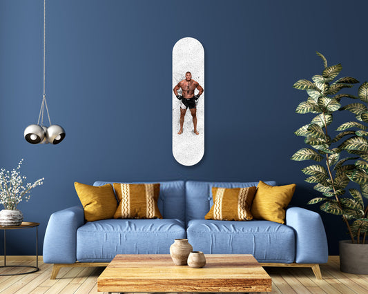 Brock Lesnar Acrylic Skateboard Wall Art 