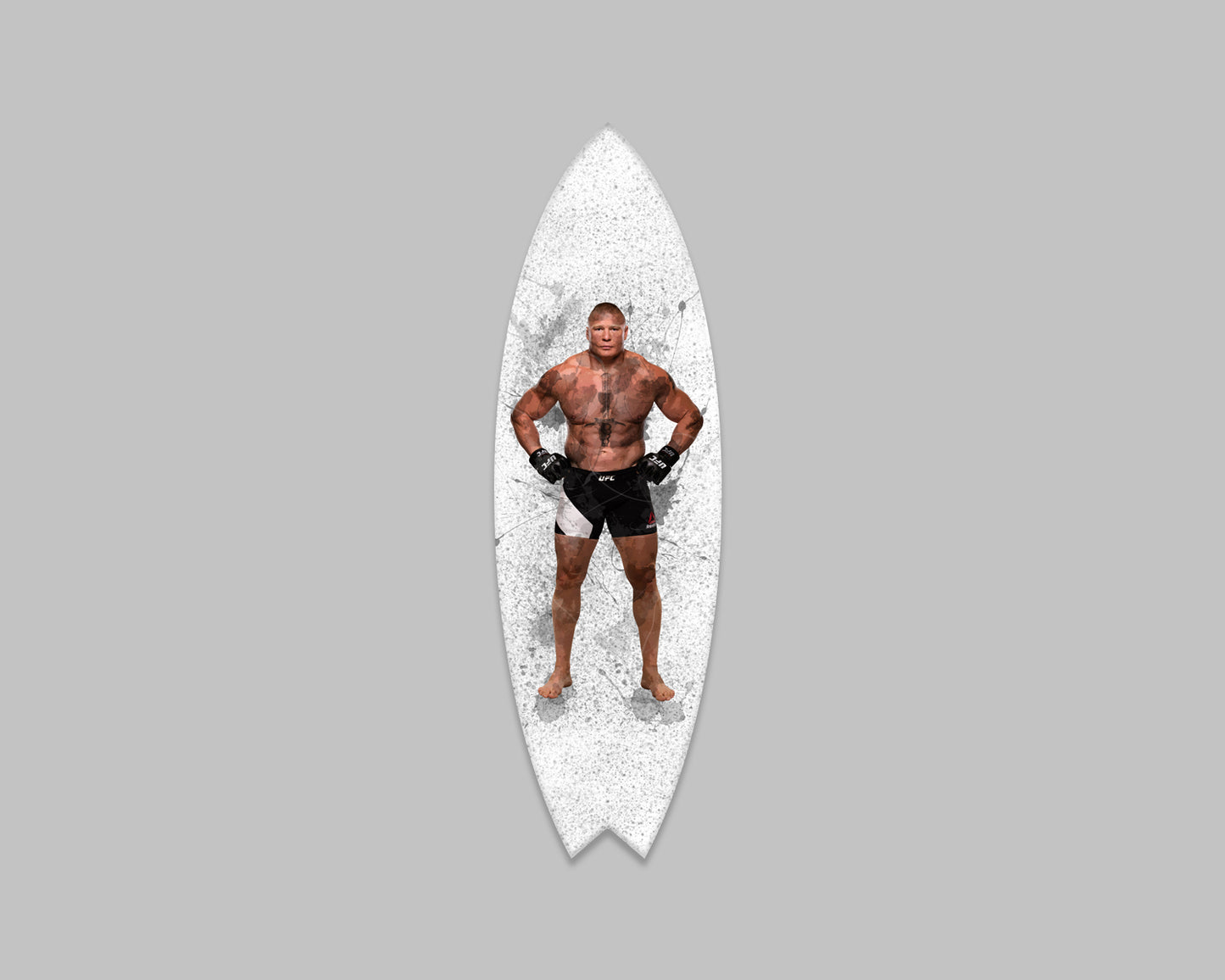 Brock Lesnar Acrylic Surfboard Wall Art 