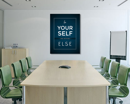 Your Self and Nothing Else Canvas Wall Art 