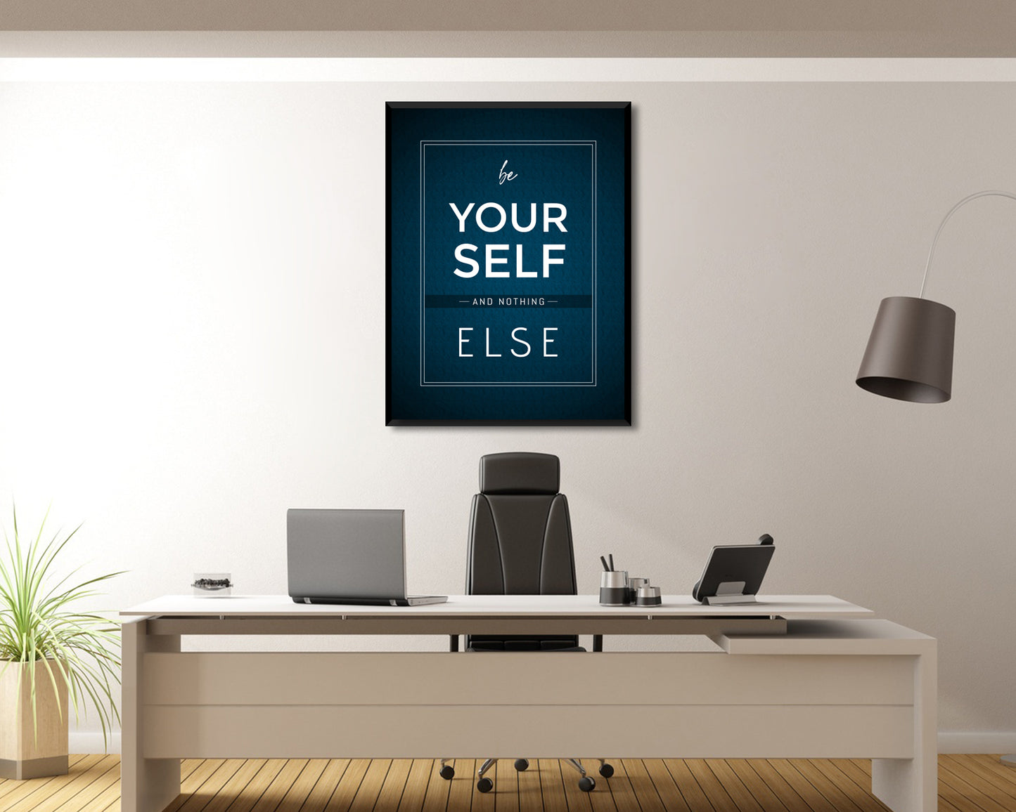 Your Self and Nothing Else Canvas Wall Art 