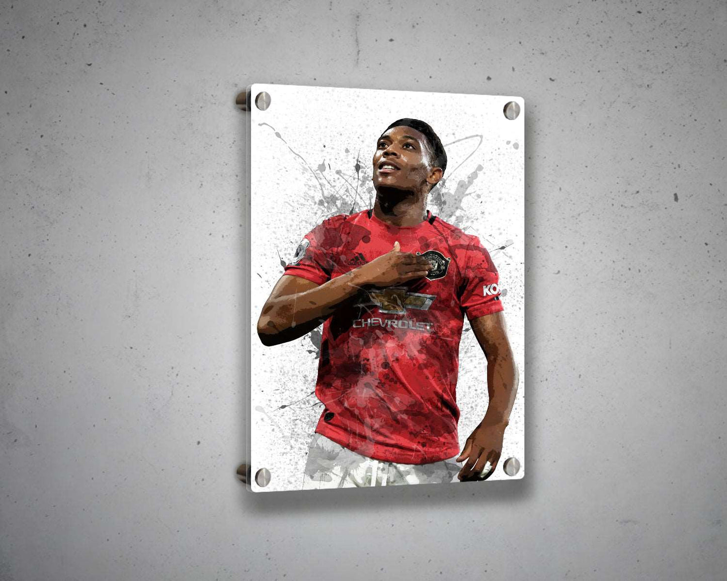 Anthony Martial Canvas Wall Art 