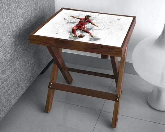 Mohamed Salah Splash Effect Coffee and Laptop Table 