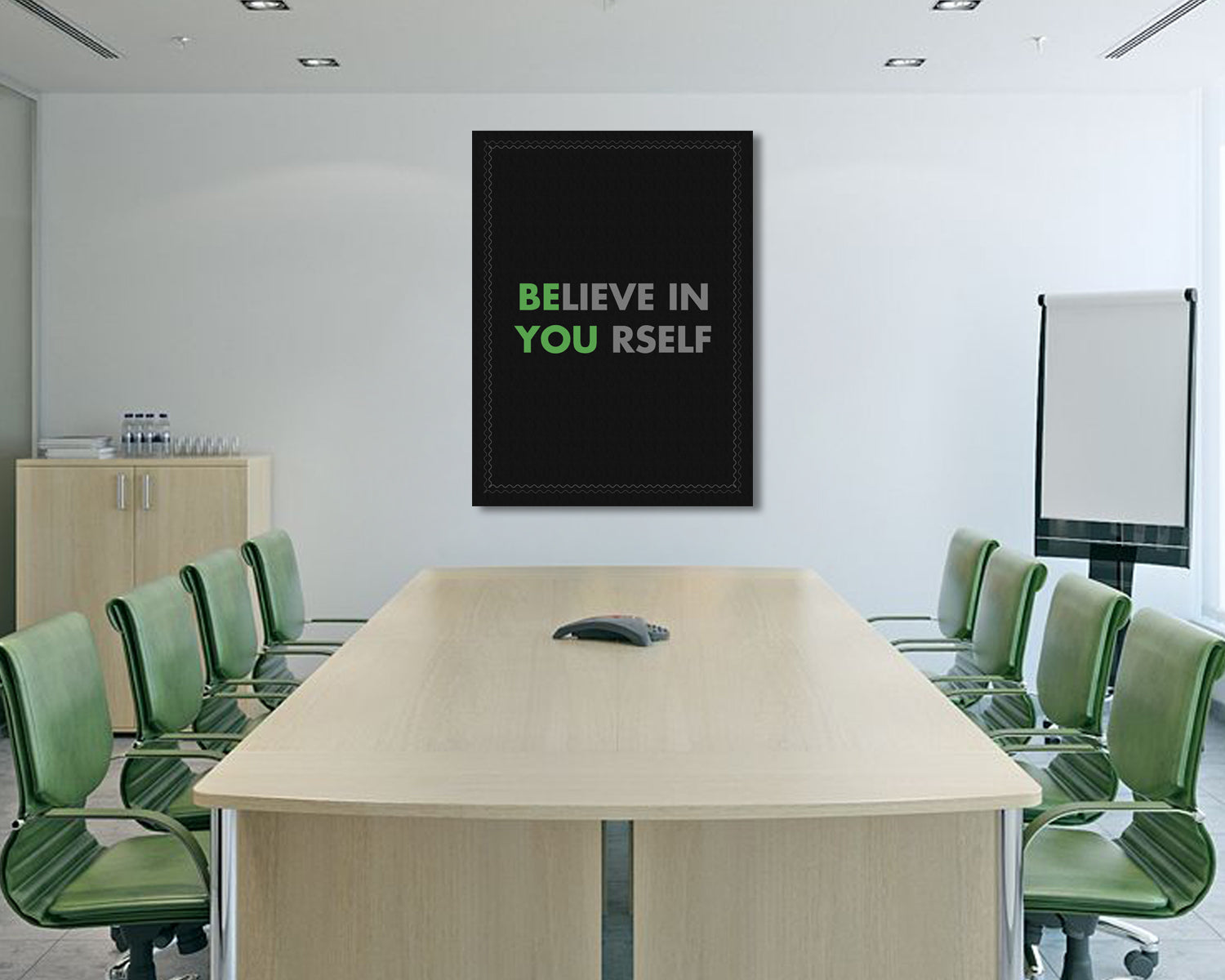 Believe In Your Self Canvas Wall Art 