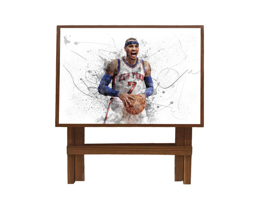 Carmelo Anthony Splash Effect Coffee and Laptop Table 