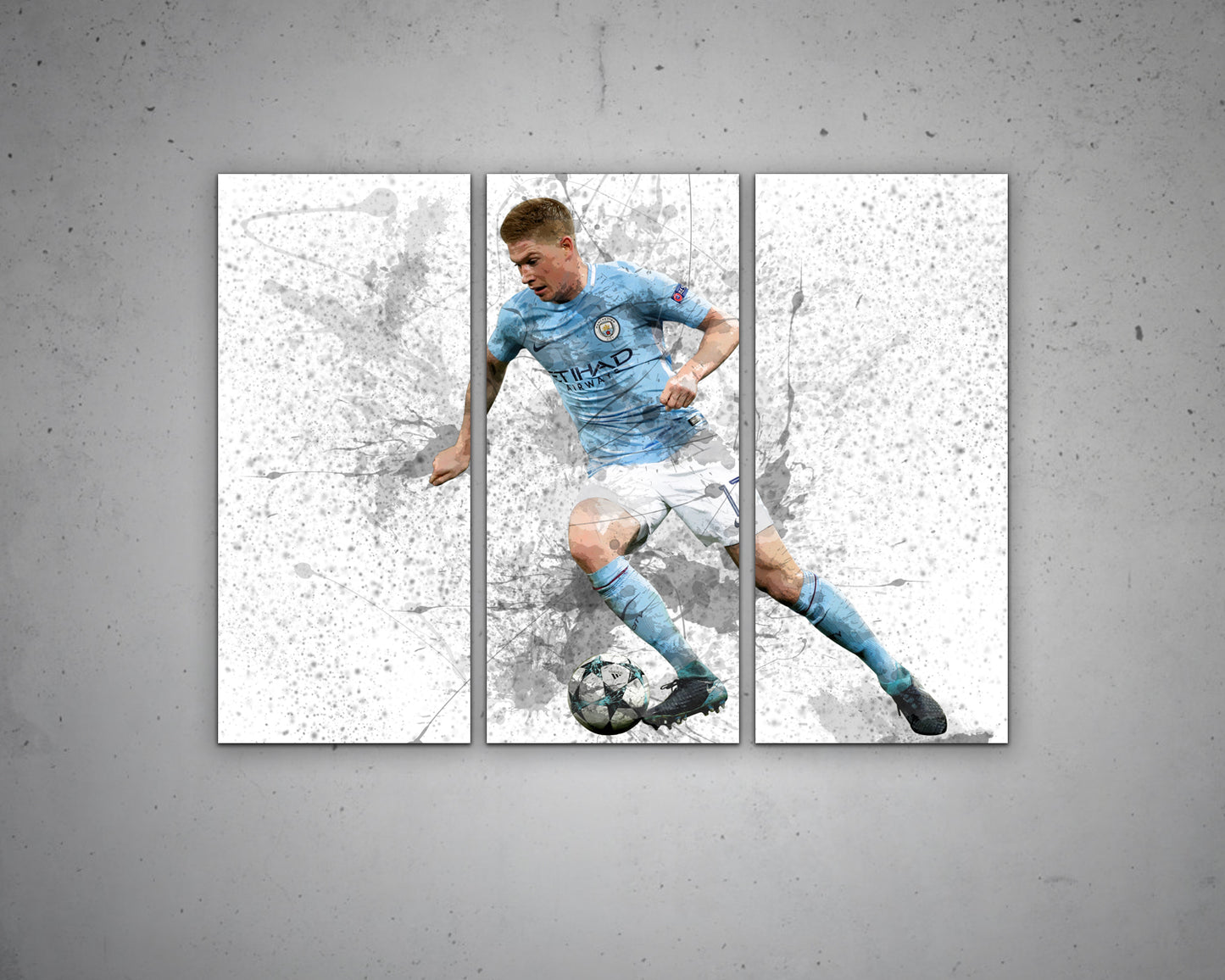 Kevin De Bruyne Canvas Wall Art 