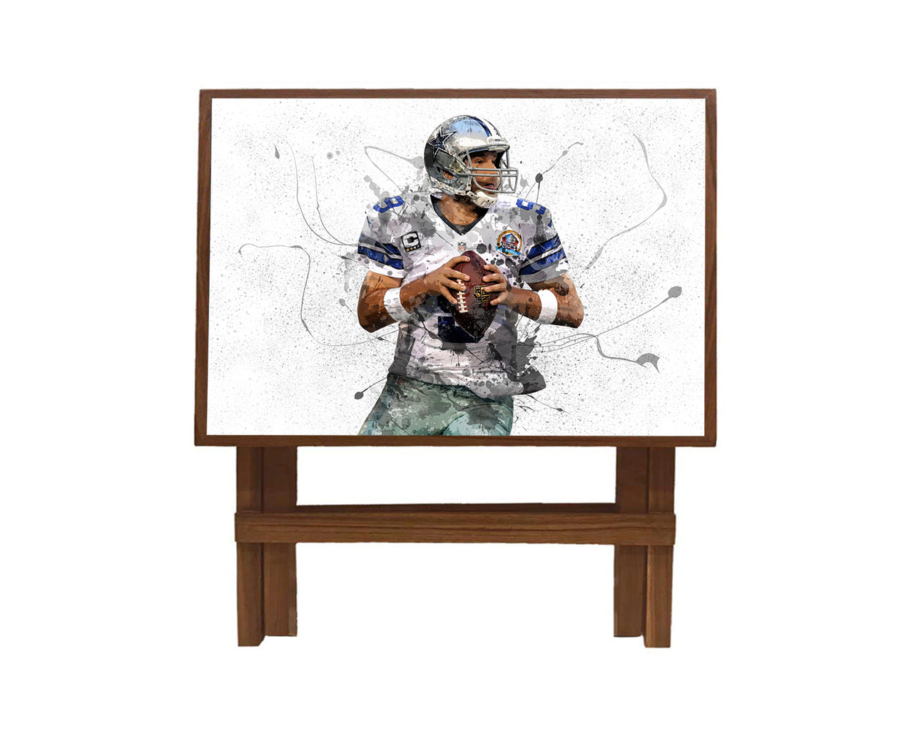 Tony Romo Splash Effect Coffee and Laptop Table