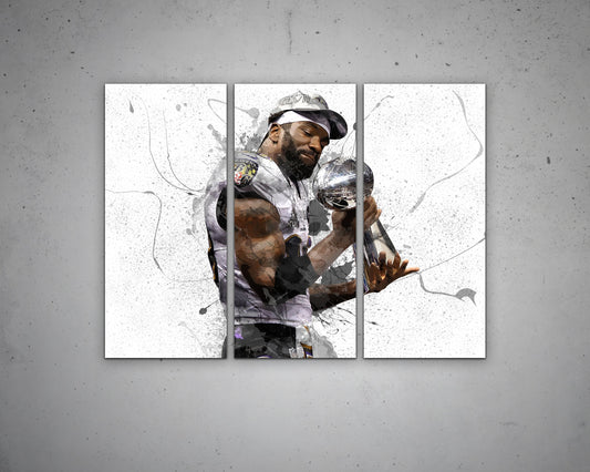 Ed Reed Canvas Wall Art