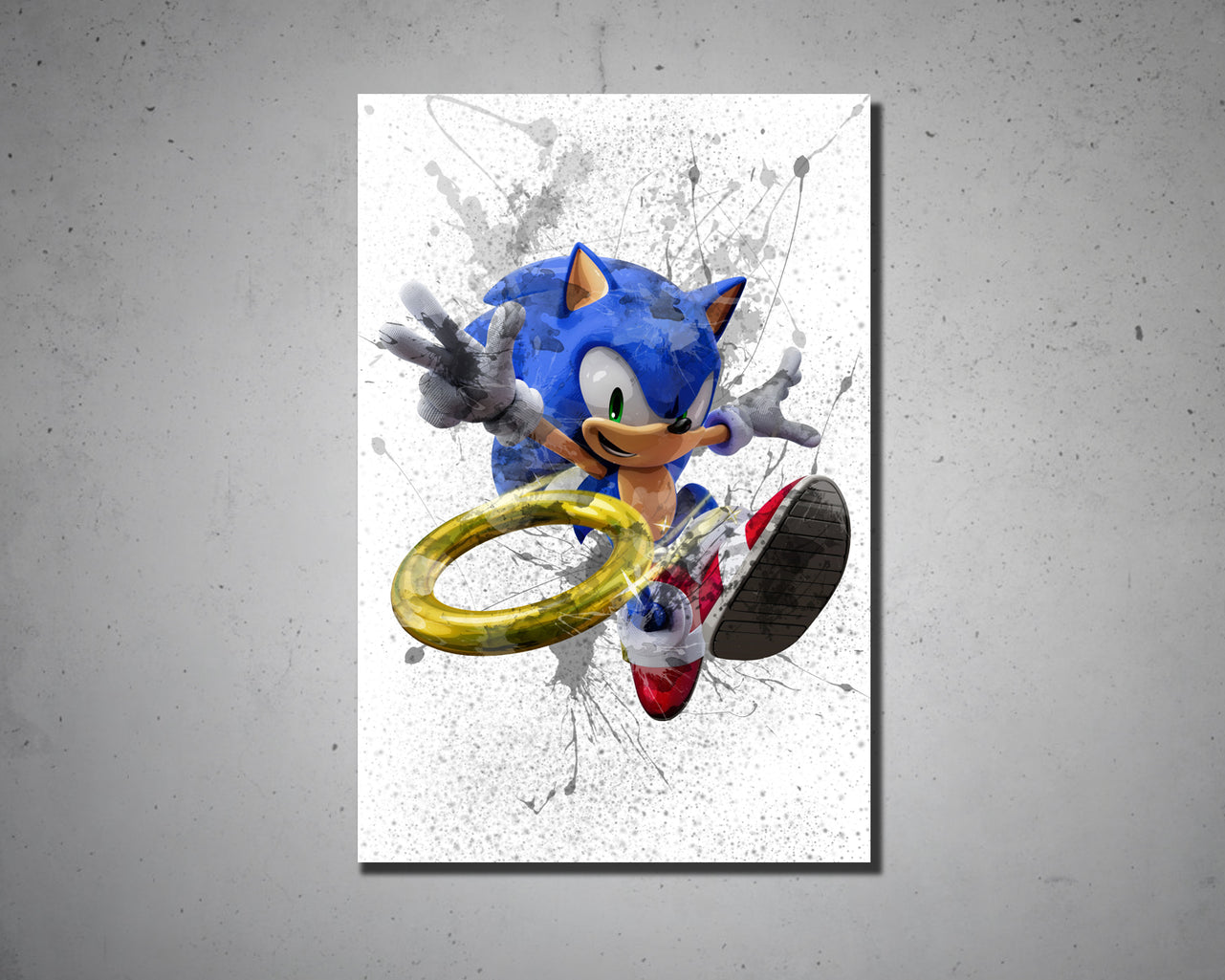 Sonic Canvas Wall Art