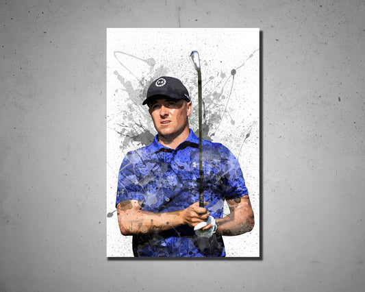 Jordan Spieth Canvas Wall Art