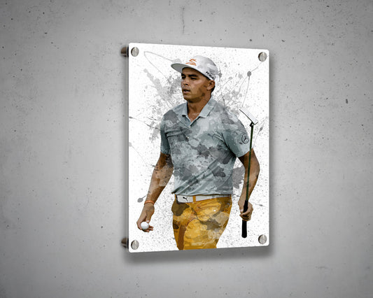 Rickie Fowler Canvas Wall Art