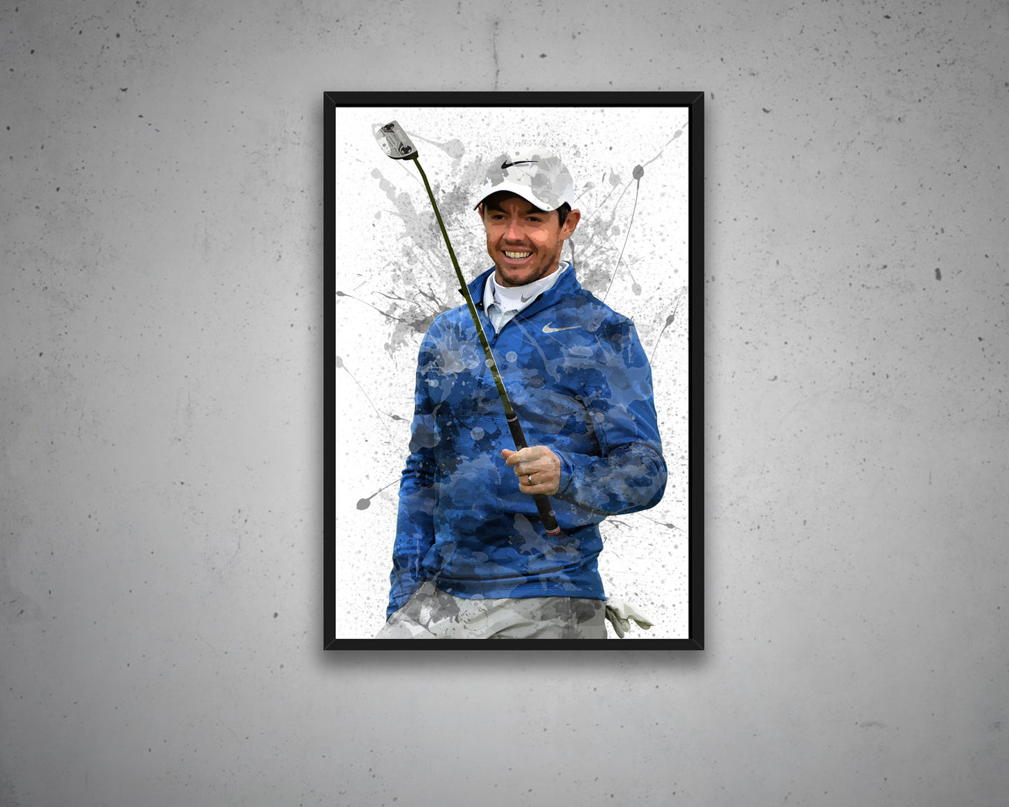 Rory Mcilroy Canvas Wall Art 