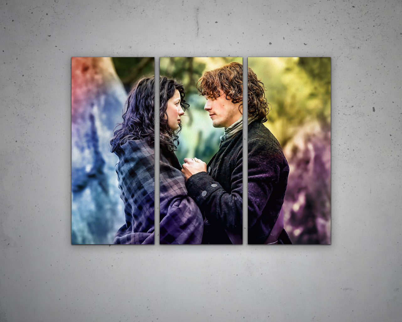 Outlander Multicolour Wall Art