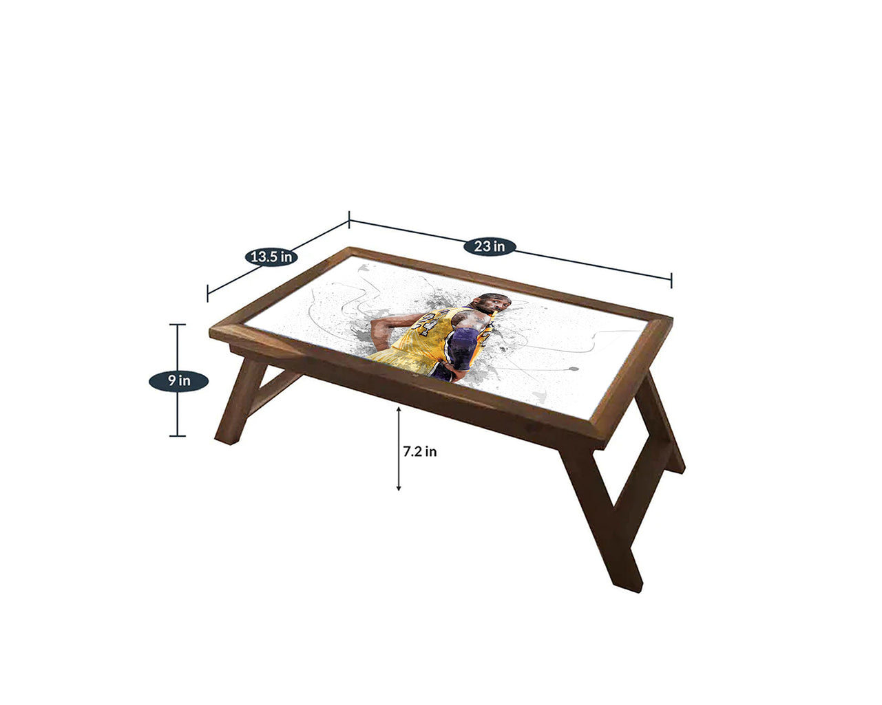 kobe bryant Splash Effect Coffee and Laptop Table
