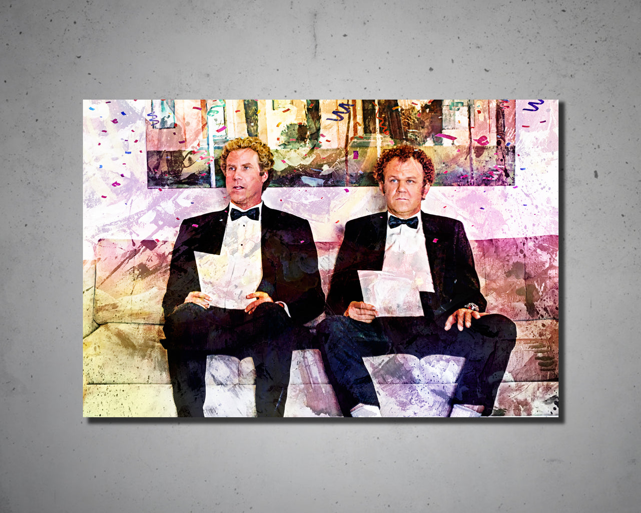 Step Brothers Multicolour Wall Art