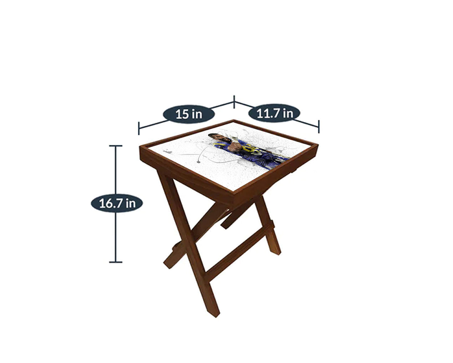 Aaron Donald Splash Effect Coffee and Laptop Table 