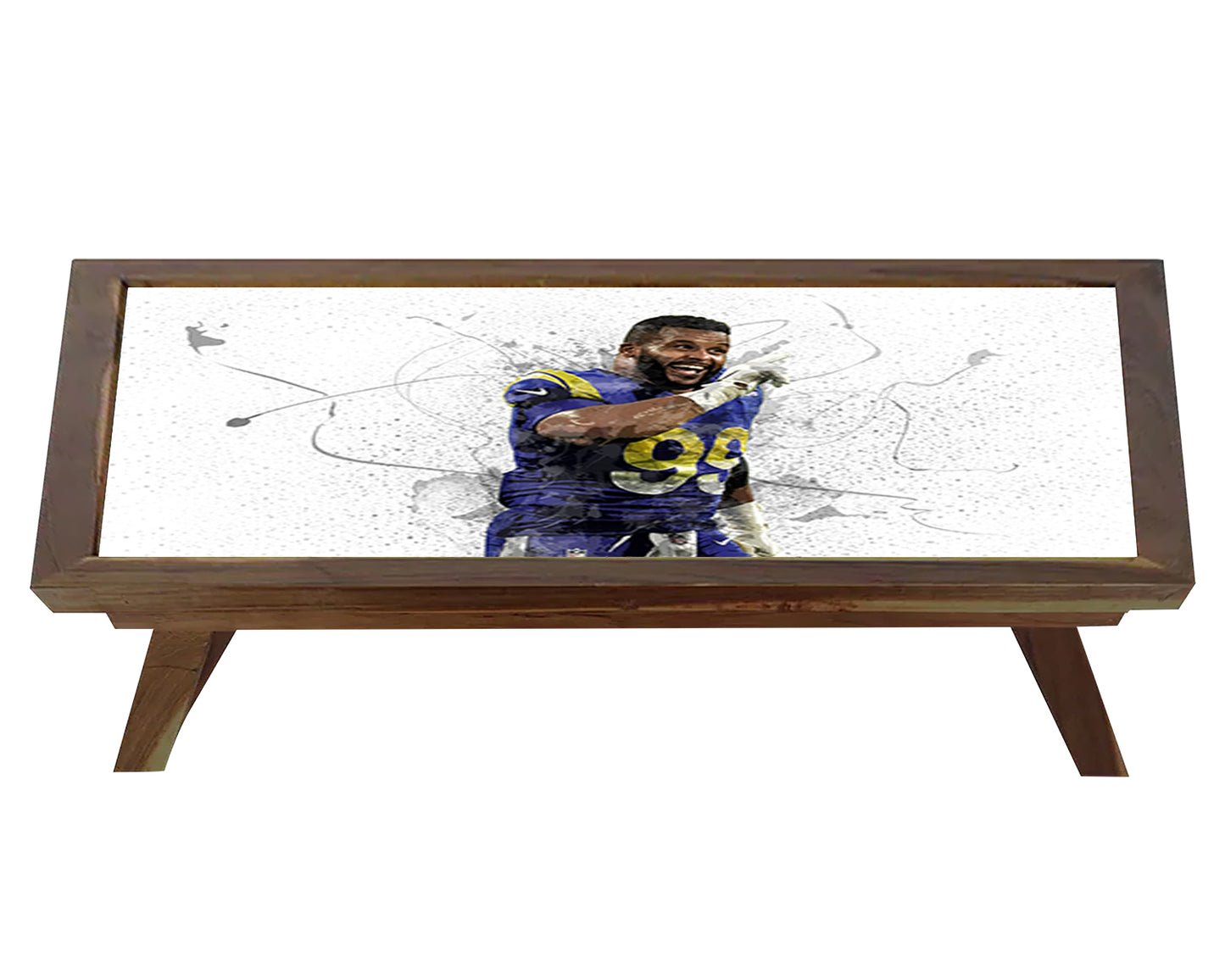 Aaron Donald Splash Effect Coffee and Laptop Table 