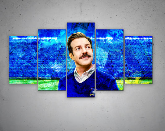 Ted Lasso Multicolour Wall Art