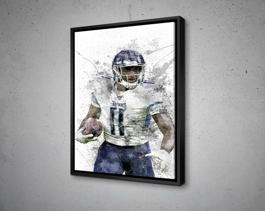 A.J. Brown Canvas Wall Art