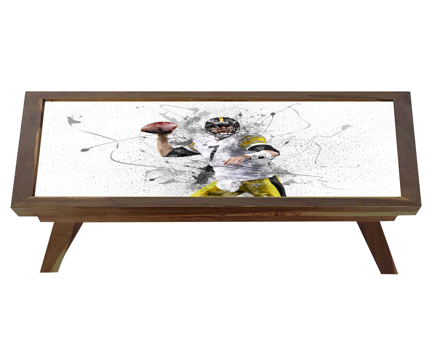 Ben Roethlisberger Splash Effect Coffee and Laptop Table 