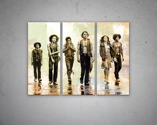 The Warriors Multicolour Wall Art