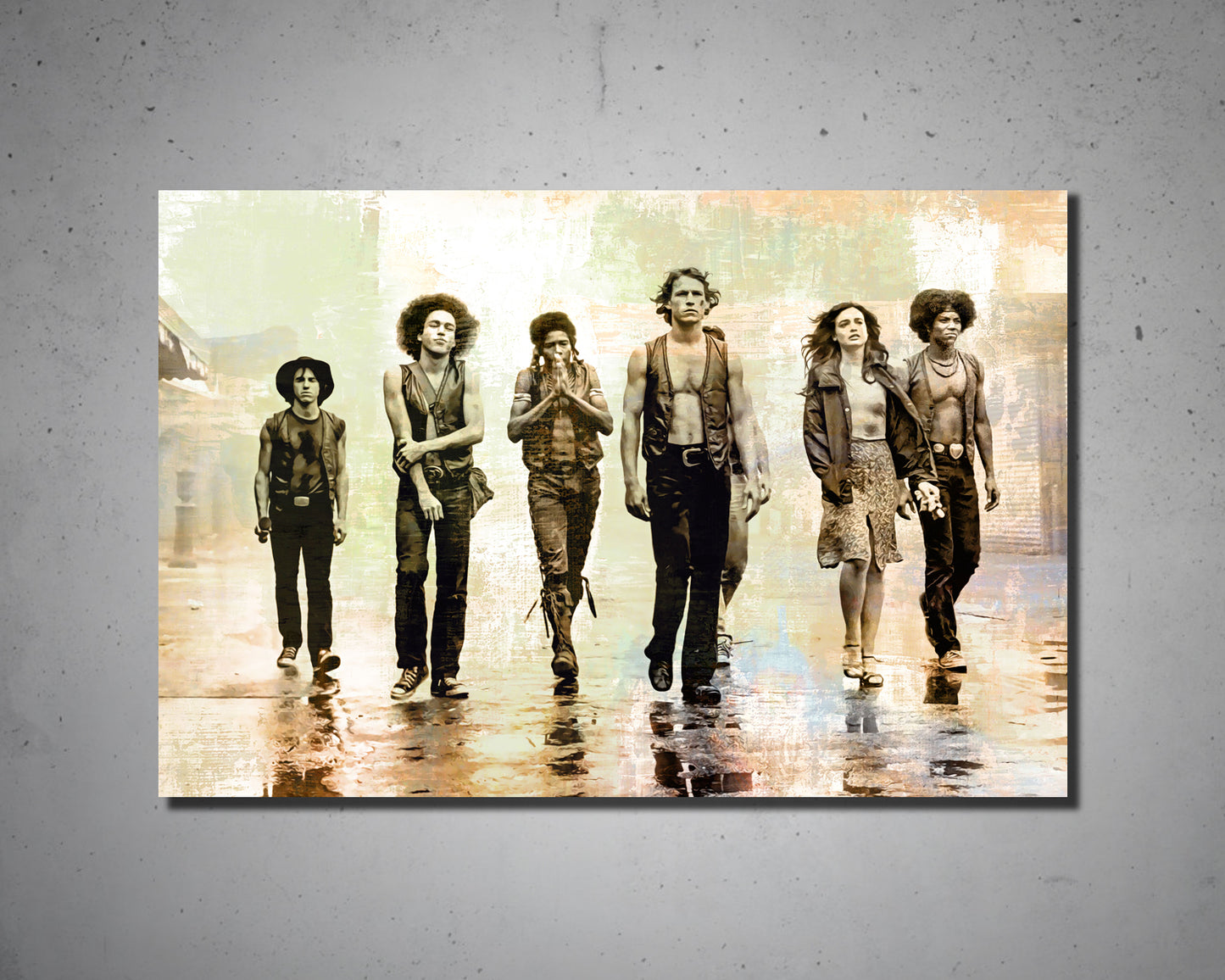 The Warriors Multicolour Wall Art 