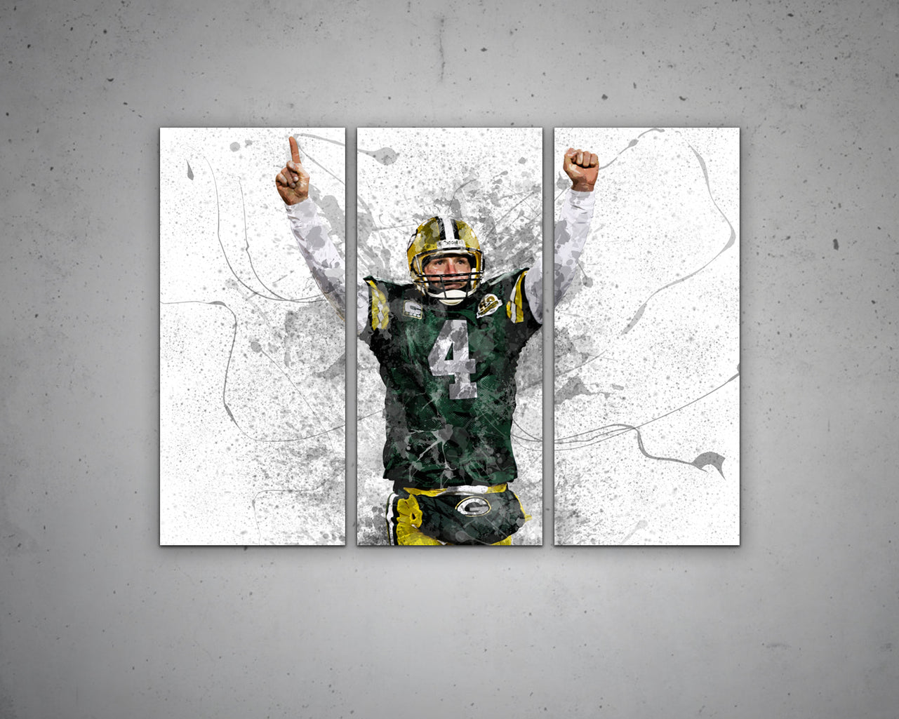 Brett Favre Canvas Wall Art
