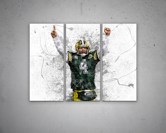 Brett Favre Canvas Wall Art