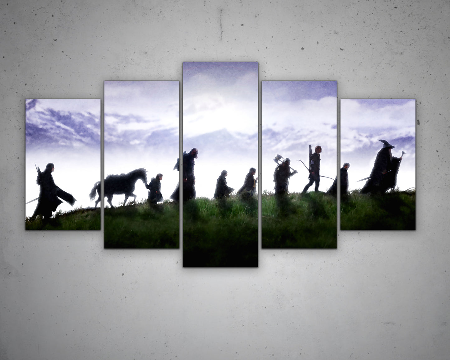 The Fellowship Multicolour Wall Art 